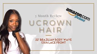 3 Month Review| Ucrown Hair Lace Front| Amazon Wig Series