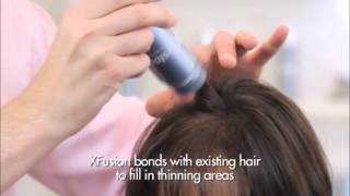 Xfusion Keratin Hair Fibers - Hair Replacement System
