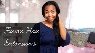 How I Do Fusion Hair Extensions & Tutorial ≡Bunnylanterns