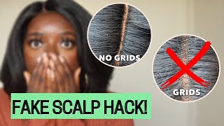 Fake Scalp Hack Using Got2Be Glue! #Shorts So Easy!