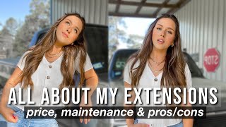 Everything You Need To Know Before Getting Extensions | My Experience With Nbr Hand-Tied Extensions