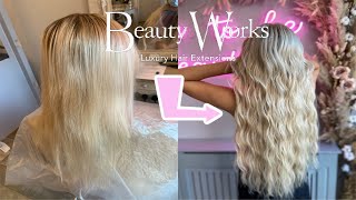 I Got 24 Inch Beauty Works Stick Tip Hair Extensions - Hair Transformation