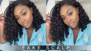 Finally! An Affordable Fake Scalp Wig | How To Install Fake Scalp Wig Ft  Geniuswigs