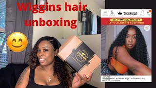My First Unboxing //Wiggins Hair Review #Wigginshair #Wigginswigs #Review #Newyoutuber #Subscribe