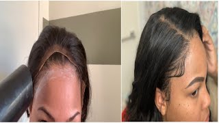 Loose Deep Wave 13X6 Lace Frontal Wig Lace Front Install | Wiggins Hair