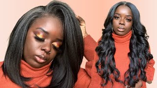 $40 Holiday Hair! Outre Perfect Hairline Charisma + Dannita | Fake Scalp On Synthetic Wig?