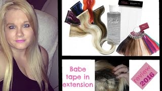 Babe Tape In Extension Review 2016