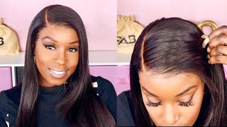 No Bald Cap, No Grid, No Skills Needed! Hairvivi New Fake Scalp Straight Wig Is The Truth!