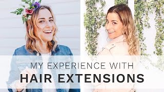 Hair Extensions For Thin Hair | My Experience, Plus Before And After
