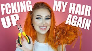 Hair Extension Removal By A N00B | Evelina Forsell