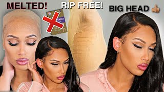  No More Wig Cap!! Reverse Fake Scalp! Super Pre-Plucked Hairline Most Scalp Like Wig Install!