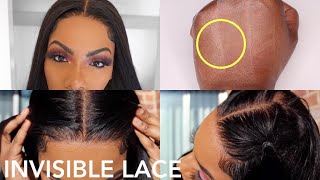 New Invisible Hd Lace With Fake Scalp! Perfect For Everyday Wear! Must Have Beginner Afsisterwig