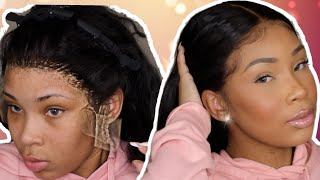 Do My Lace Wig With Me During Quarantine! | Aaliyahjay