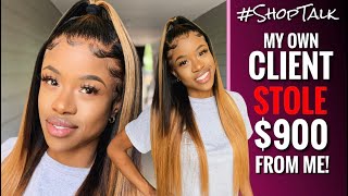 This Is Def A Must Have Wig! Blonde Highlights Ombre | Black Friday Sale Ft. Premier Lace Wigs