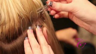 How Cinderella Hair Extensions Are Applied