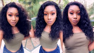 Amazed!!  Beautiful Beach Waves - Natural Wave Lace Front Wig | Wiggins Hair