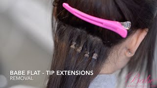 How To Remove Babe Flat-Tip Extensions