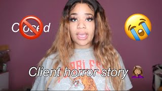 Storytime: Client Horror Story| She Pulled Up At 8Pm!