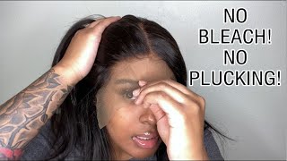 Most Realistic Fake Scalp Lacefront Wig | No Bleach - No Plucking ❤️ Ft. Evawigs