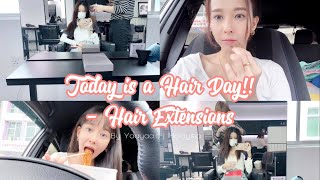 Hair Day | Hair Extensions At Famous Salon | Malaysia | By Yaayaa.C