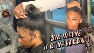 Watch Me Get Keratin Strip Extensions On My Natural Hair! | Gregory Banks Salon & Extensions