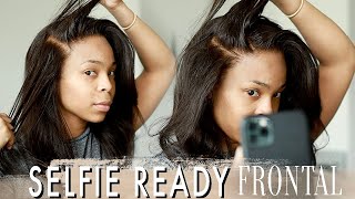 This Wig Looks Like A Silk Press | Fake Scalp Realistic Lace Front Wig ?? | Wowafrican Tlw200