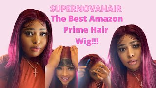 Best Burgundy 4X4 Lace Wig Human Hair 99J Amazon Wigs I’Ve Tried | Honest Opinion | Supernova Hair