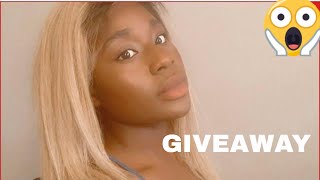 $100 Blonde Ombre Lace Front Wig From Amazon Prime | Giveaway!!!