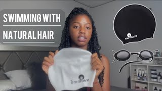 What It’S Like To Swim With Natural Hair Ft. Swimma Caps ‍♀️