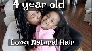 Natural Kids: How To Grow Long Hair | Detangling 4C Hair