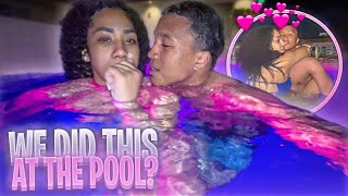 I Asked Her To "Do It" In The Pool!