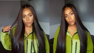 What?? Affordable 40 Inch Synthetic Lace Front Wig? | Samsbeauty