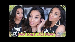 A Fake Scalp Wear Proof Lace Front Wig ┃Royalme Hair ┃Ombre Bob Wig For Beginners+Pre-Plucked