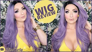 ✨Lace Front Wig Review! ✨ Formal Hair |  Purple Ombre  | Amazon | $35