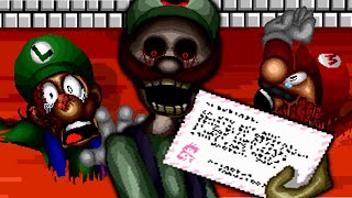 Luigi.Exe Ends Mario! Too Late.Exe Full Version (Scariest New Mario.Exe Horror Game)