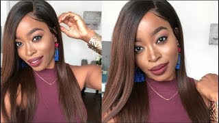 Glueless Full Lace Frontal Ombre Wig Install: Perfect Summer Protective Style| Rpgshow