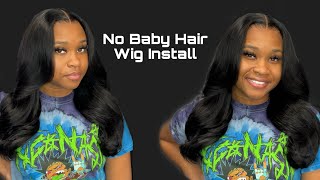 Wig Giving Scalp!!! | No Baby Hair Wig Install | Beauty Forever Hair
