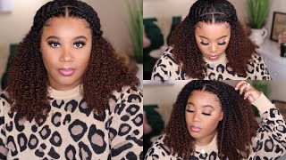 Ombre Curls, High Density I No Bleaching Needed, Versatile Lace Wig I Rpgshow