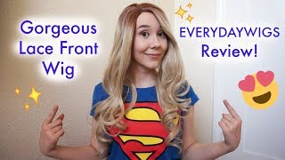 24 Inch Blonde Ombre Lace Front Wig Review | Everydaywigs