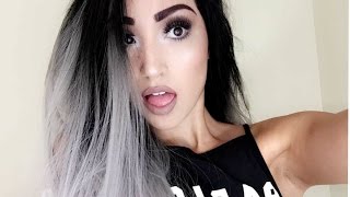 Heahair Silver Ombre Gray Lace Front Wig Review