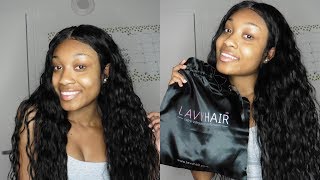 Protective Style For Natural Hair Best Summer Natural Wave Lace Front Wig  Ft. Lavy Hair
