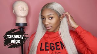 Affordable Amazon 13X6 Synthetic Ombre Blonde 24In Lace Front Unboxing | Ft. Tabeway Wigs
