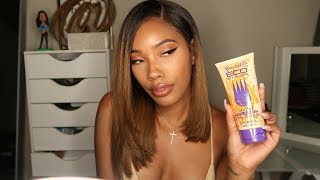 Ecostyler Xtreme Hold Water Resistant Gel Review With Wowafrican Ombre Lacefront Wig