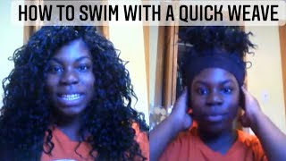 How To Swim With A Quick Weave