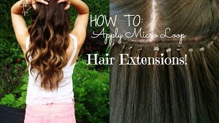 How To: Apply Micro Loop Hair Extensions