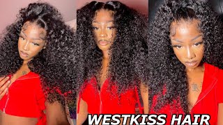 Super Bomb | Best 22” Curly Wig Install Tutorial | Westkiss Hair