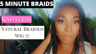 The Most Natural Braided Wig - Full Lace Wig Bold Embassy