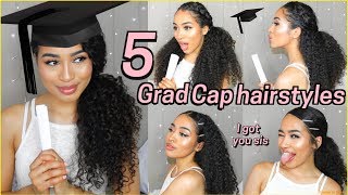 5 Best Graduation Hairstyles For Curly Hair - Lana Summer