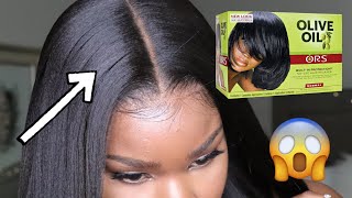 Relaxed & Silk Pressed Wig??? Omg!!! | Must See | Super Fine Hd Relaxed Lace Wig | Omgherhair