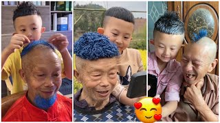 Talented 6-Year-Old Young Boy Hair Stylist | Helping Old Poor Peoples | Good Deeds |5|